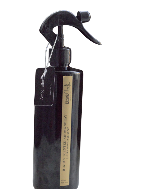 Highly scented aroma spray luxury- amber allure